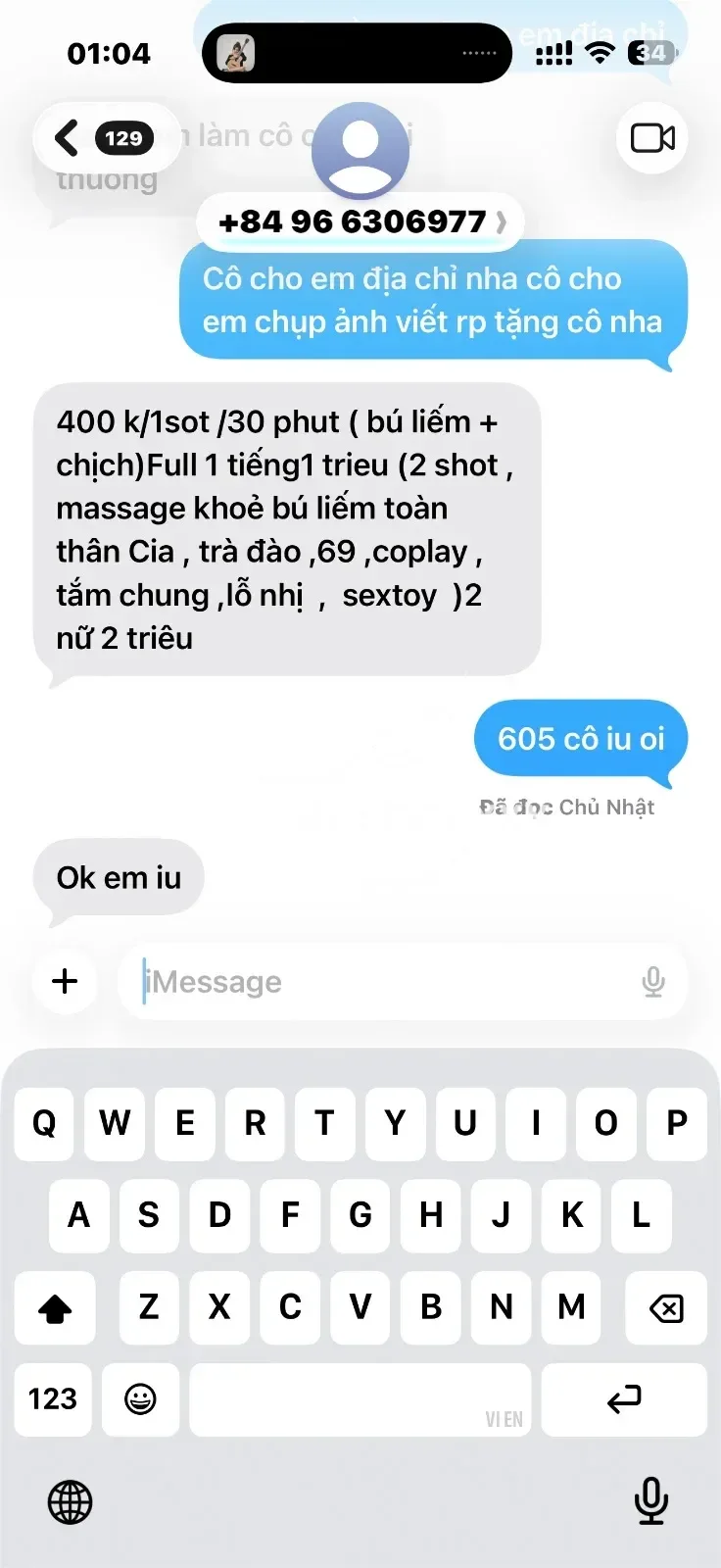 Ảnh checker Taunhanh chụp khi gặp 🌸 CÔ GIÁO THẢO 🌸 LỒN TO MÚP - BÚ CẶC MÚT CU CỰC PHÊ - FULL SERVICE (ảnh 1/5)