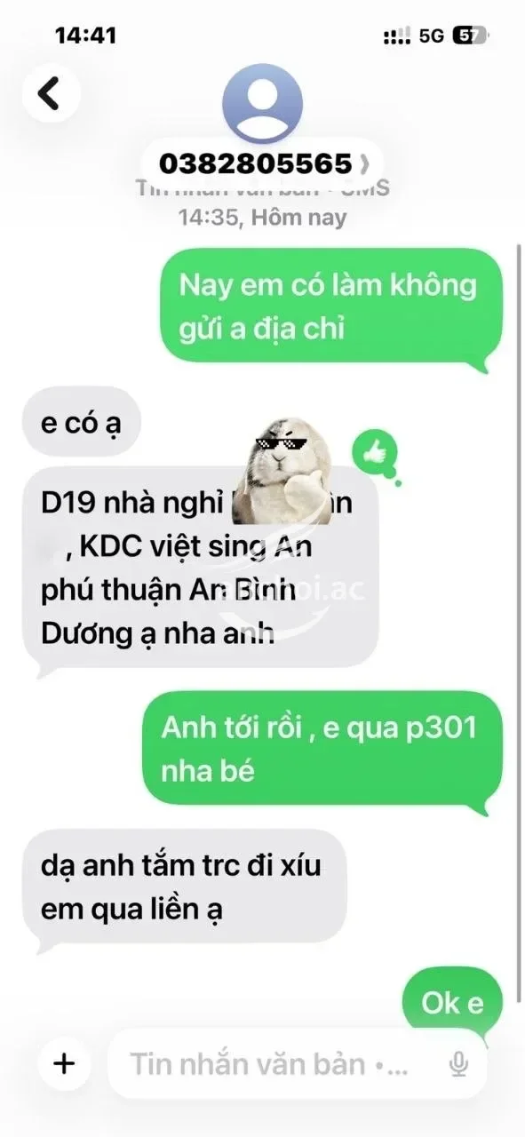Ảnh checker Vipspost chụp khi gặp ❤️NHÃ ĐAN 2K2❤️XINH XẮN,DÁNG ĐẸP, MÔNG CONG,CỰC CHIỀU KHÁCH (ảnh 4/4)