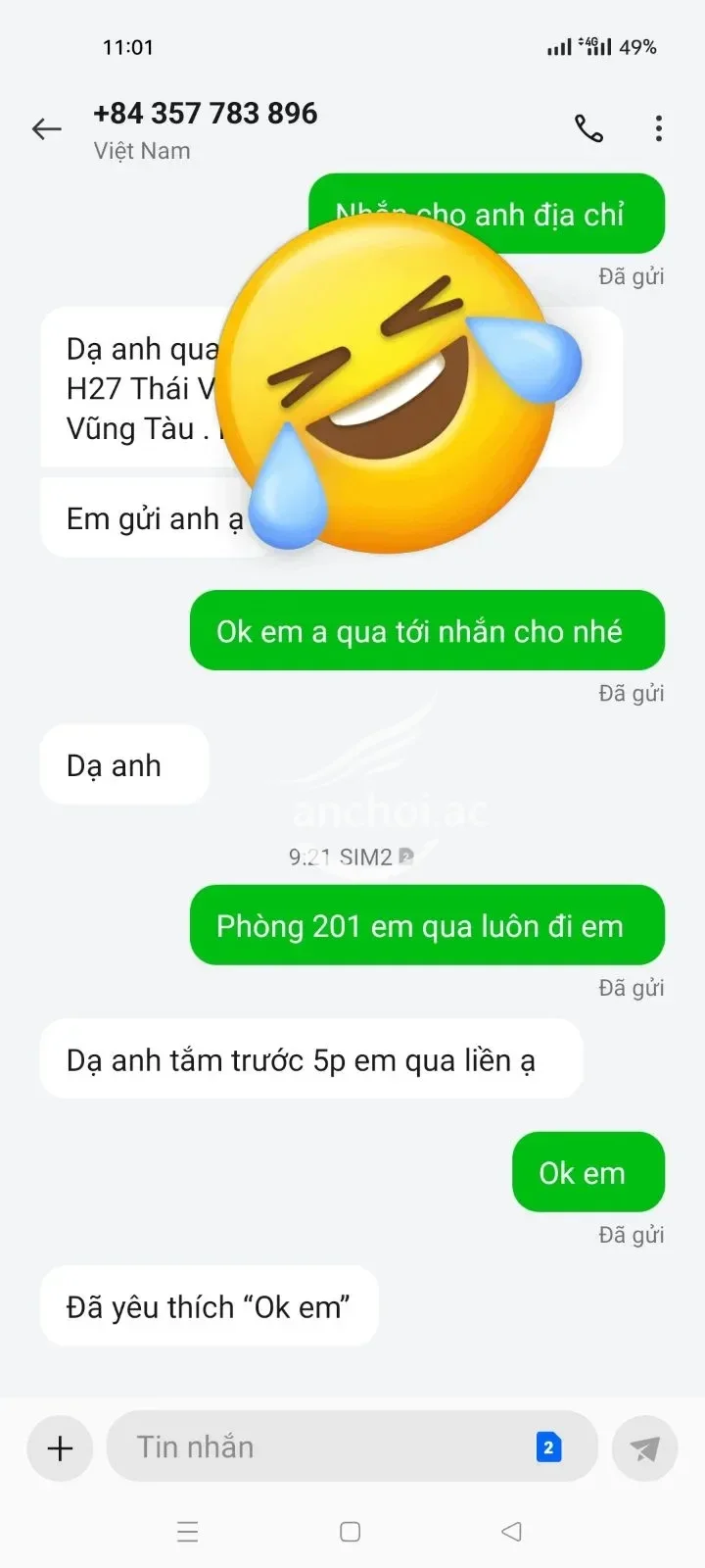Ảnh checker Hoang12 chụp khi gặp Bé Bảo Nhi Baby ❤️ Dễ Thương Nhiệt Tình Chiều Chuộng Như Người Yêu (ảnh 4/4)