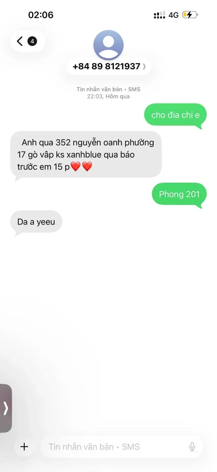 Ảnh checker tranvanchung chụp khi gặp Anh Thư Xinh Đẹp Ngoan Hiền Chiều Khách  (ảnh 5/5)