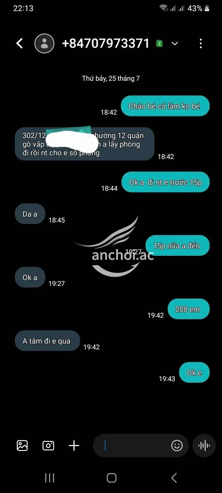Ảnh checker Thichcho chụp khi gặp ❤️Gia Hân❤️Làm Tình Điêu Luyện, Ân Cần Như Người Tình (ảnh 1/5)