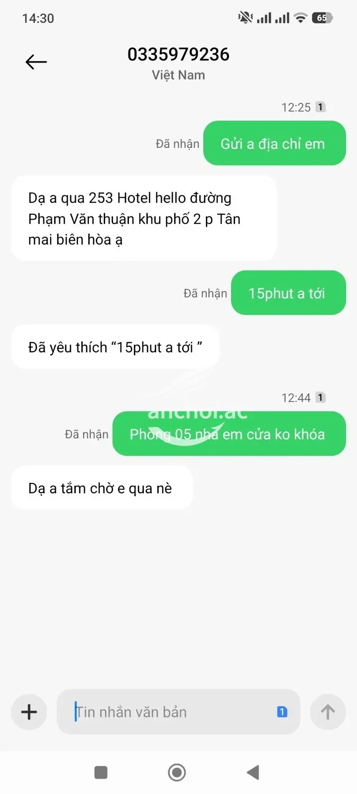 Ảnh checker Quitu chụp khi gặp Trang Linh- em hàng tươi xanh, dâm ngon , hấp dẫn!!! (ảnh 5/5)
