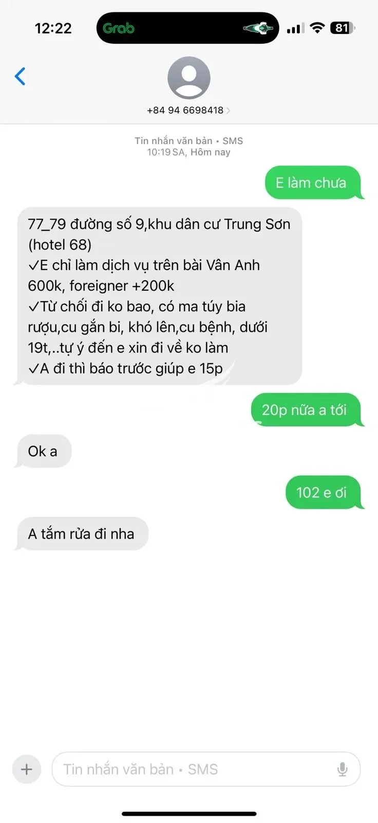 Ảnh checker Checker Lão Làng chụp khi gặp VÂN ANH - DA TRẮNG - DÁNG XINH - CHIỀU KHÁCH HẾT MÌNH (ảnh 4/4)