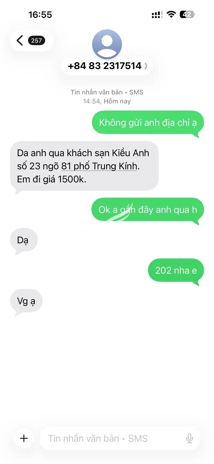Ảnh checker MoiTinhDau006 chụp khi gặp MAIKA XINH ĐẸP QUYẾN RŨ (ảnh 4/5)