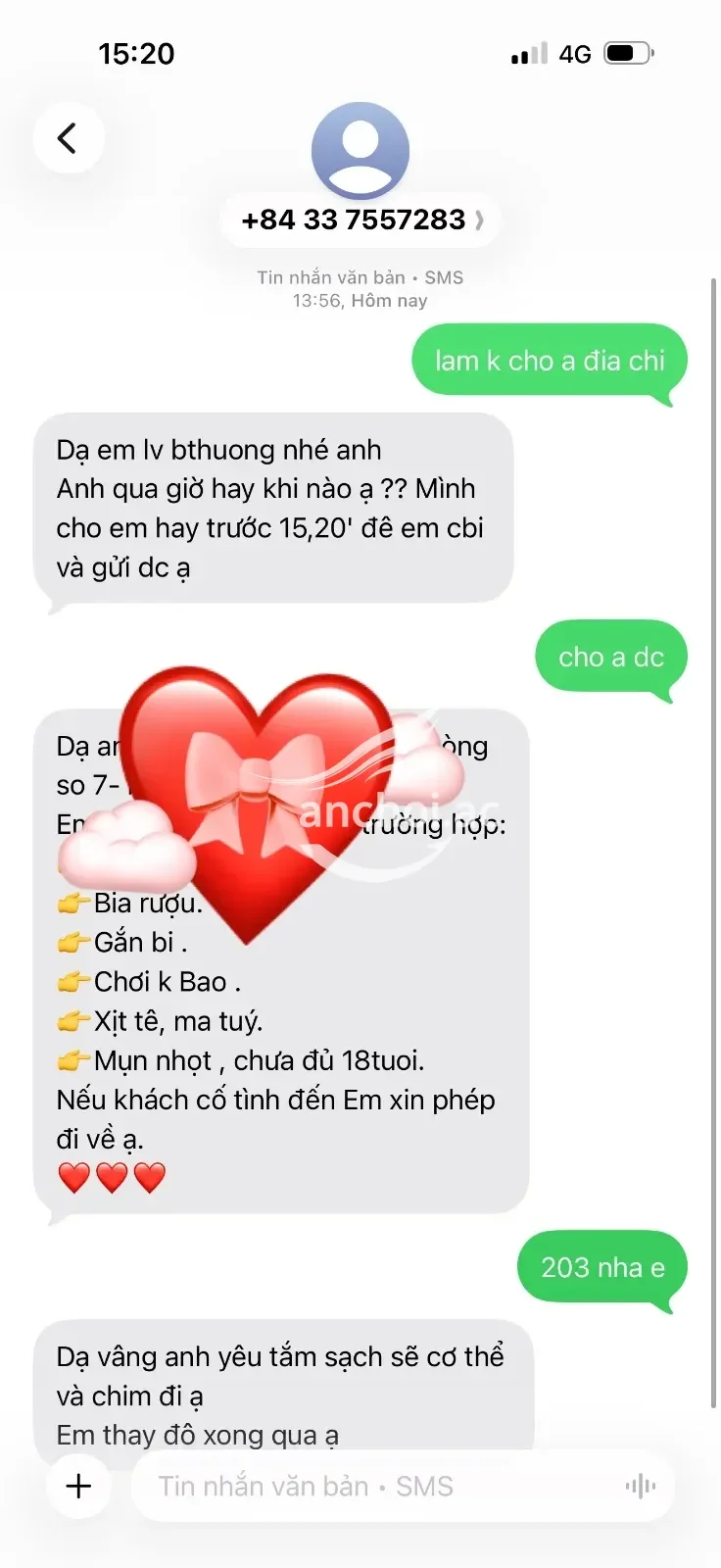 Ảnh checker hoangtich chụp khi gặp ❤️Huyền Baby❤️ - XINH ĐẸP QUYẾN RŨ - BODY RỰC LỬA - YÊU CHIỀU TÌNH CẢM - CẢM GIÁC KHÓ PHAI (ảnh 5/5)