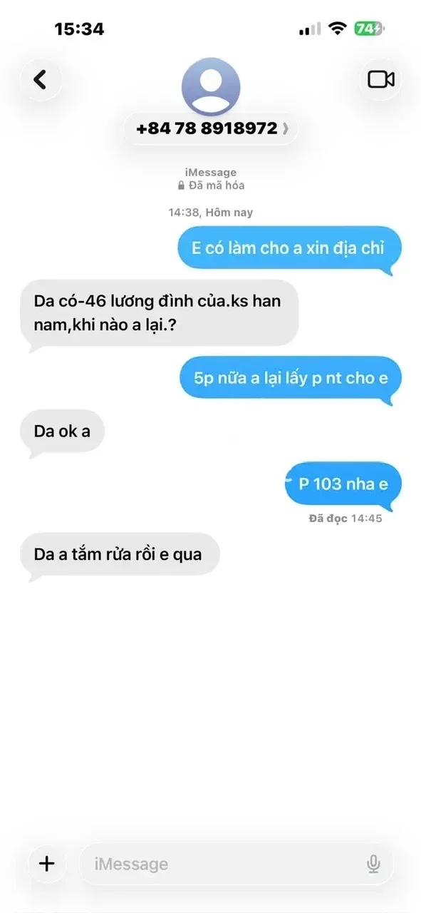 Ảnh checker Dunghoang chụp khi gặp GÁI MIỀN TÂY NHÃ PHƯƠNG _ DA TRẮNG MẶT XING VÚ KHỦNG_RẤT NGỌT NGÀO TÌNH CẢM (ảnh 2/5)