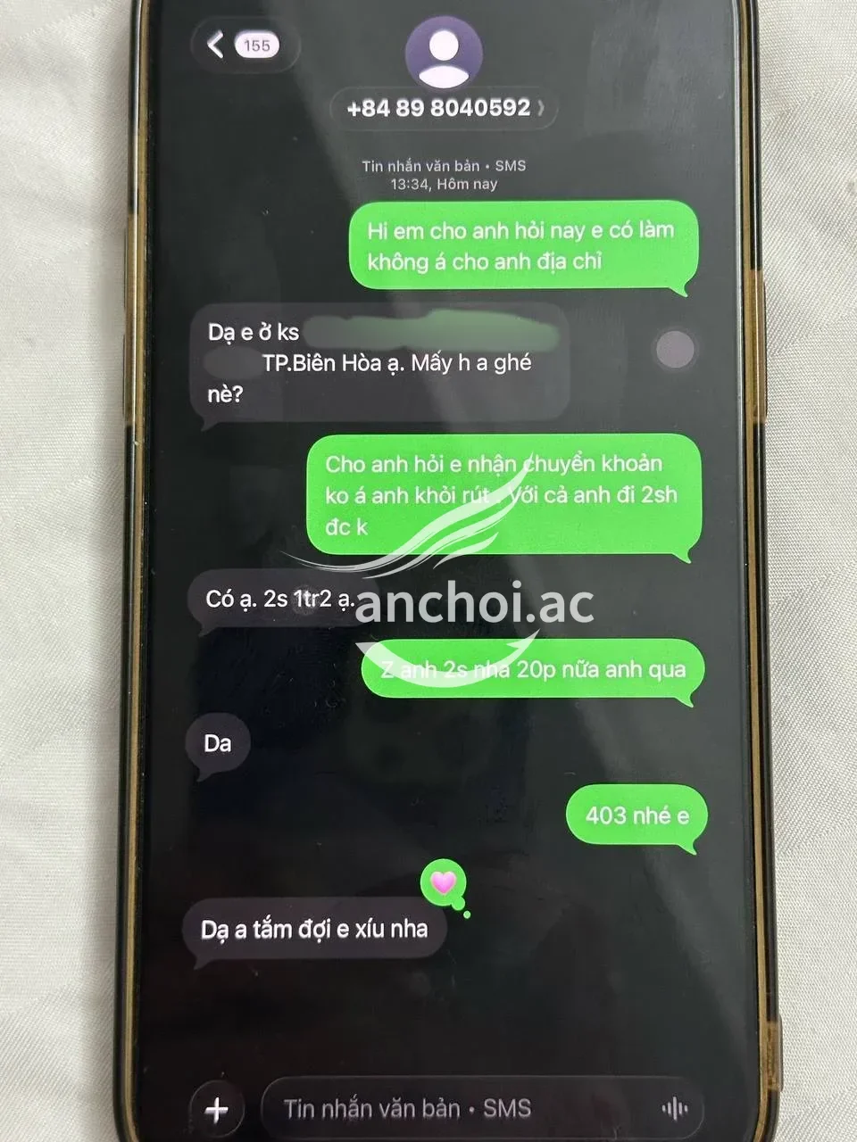 Ảnh checker Gucci Gang chụp khi gặp 💋BÉ KEM❤️ LOLITA VÚ TO - BÍM HỒNG - SIÊU DỄ THƯƠNG (ảnh 3/4)