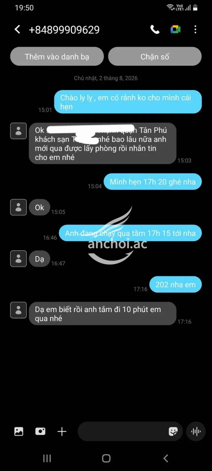 Ảnh checker lucifer666 chụp khi gặp LY LY - GÁI DÂM MÔNG TO VÚ BỰ CHIỀU KHÁCH (ảnh 4/4)