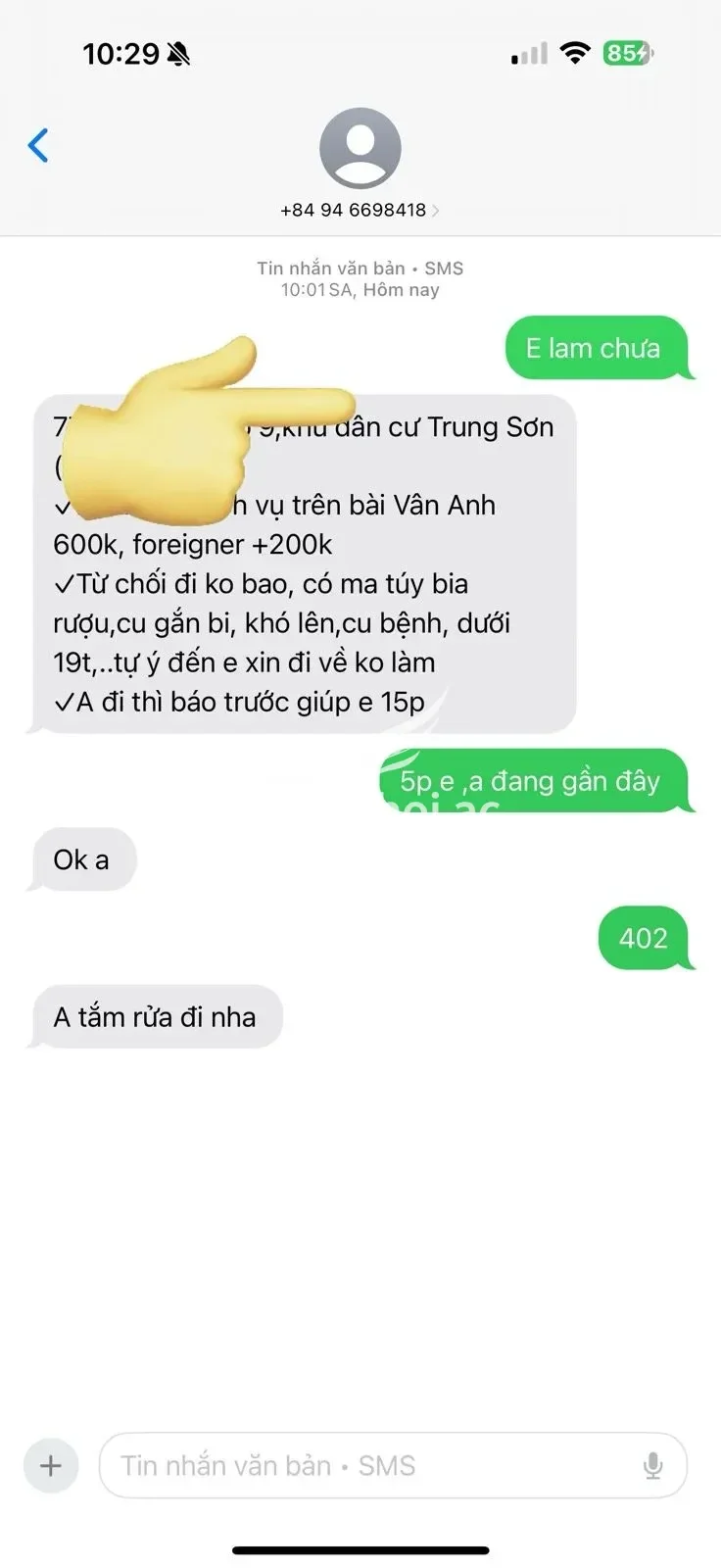 Ảnh checker Địt Cực Mạnh chụp khi gặp VÂN ANH - DA TRẮNG - DÁNG XINH - CHIỀU KHÁCH HẾT MÌNH (ảnh 3/4)