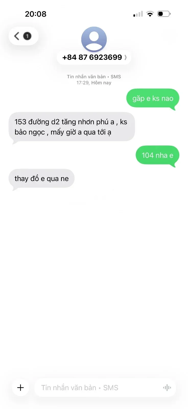 Ảnh checker ducohoa869 chụp khi gặp THẢO JENNY EM GÁI XINH XẮN NÕN NÀ CHIỀU KHÁCH (ảnh 1/4)