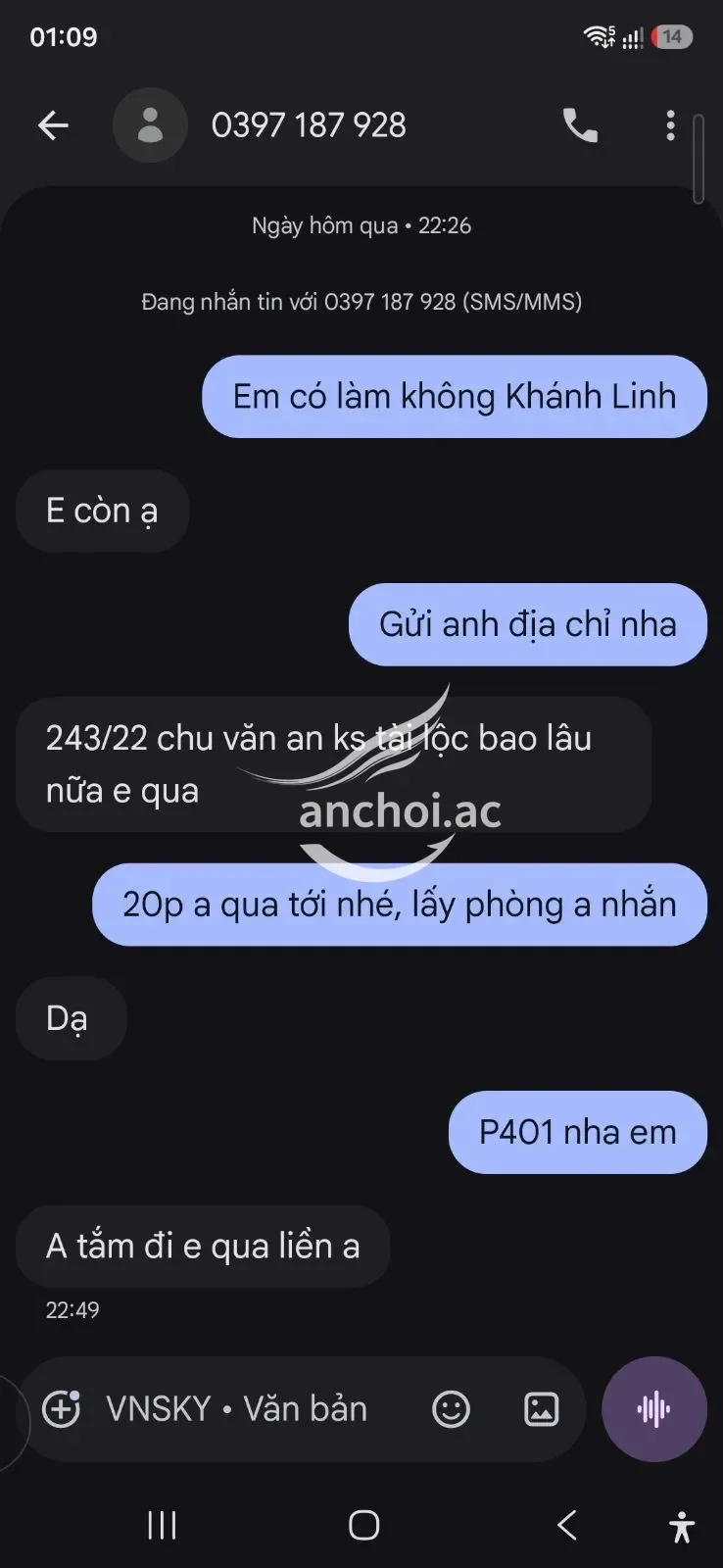 Ảnh checker Checklife chụp khi gặp KHÁNH LINH - GÁI XINH NGỰC TO MÔNG TO NÓNG BỎNG DỊU DÀNG CHIỀU KHÁCH (ảnh 1/4)