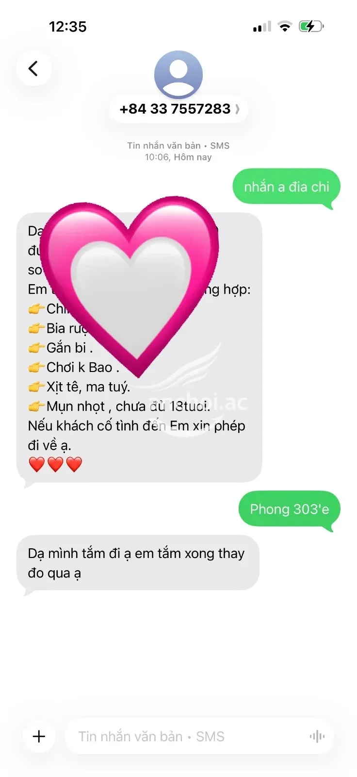 Ảnh checker tramoanh chụp khi gặp ❤️Huyền Baby❤️ - XINH ĐẸP QUYẾN RŨ - BODY RỰC LỬA - YÊU CHIỀU TÌNH CẢM - CẢM GIÁC KHÓ PHAI (ảnh 1/5)