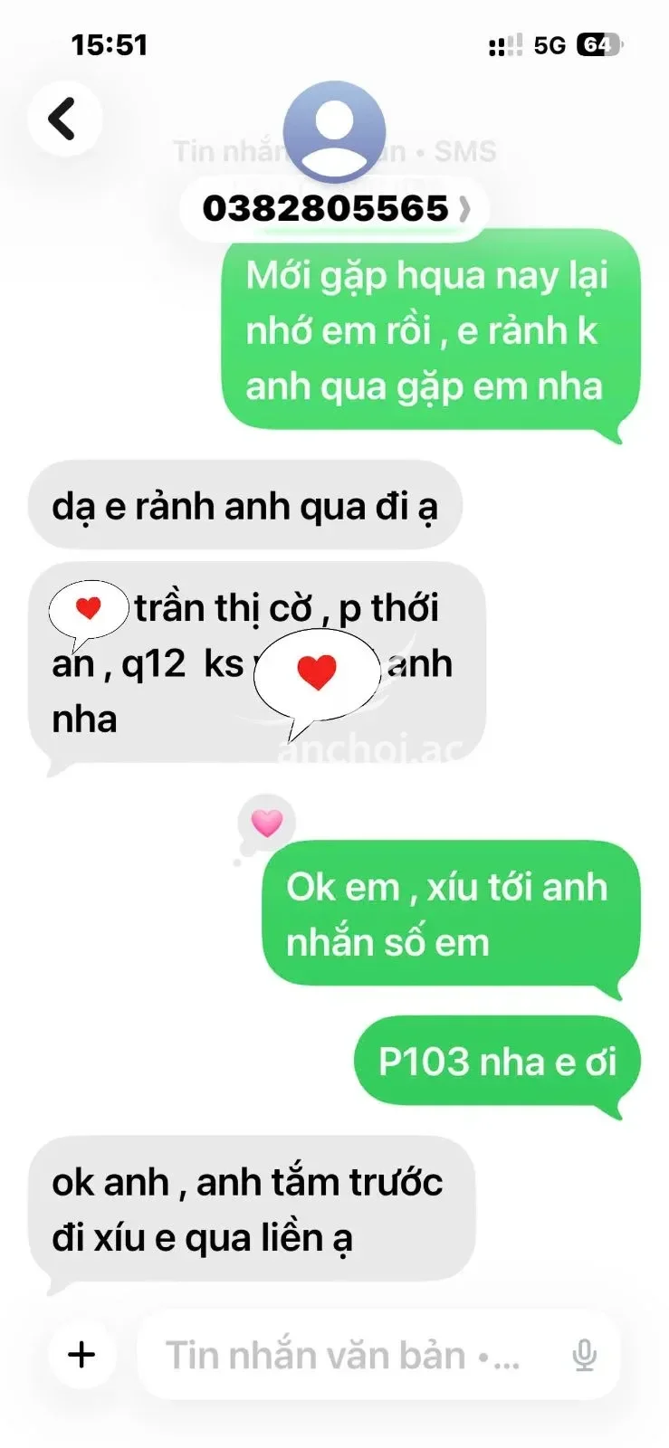 Ảnh checker Traitancc chụp khi gặp ❤️NHÃ ĐAN 2K2❤️XINH XẮN,DÁNG ĐẸP, MÔNG CONG,CỰC CHIỀU KHÁCH (ảnh 2/5)