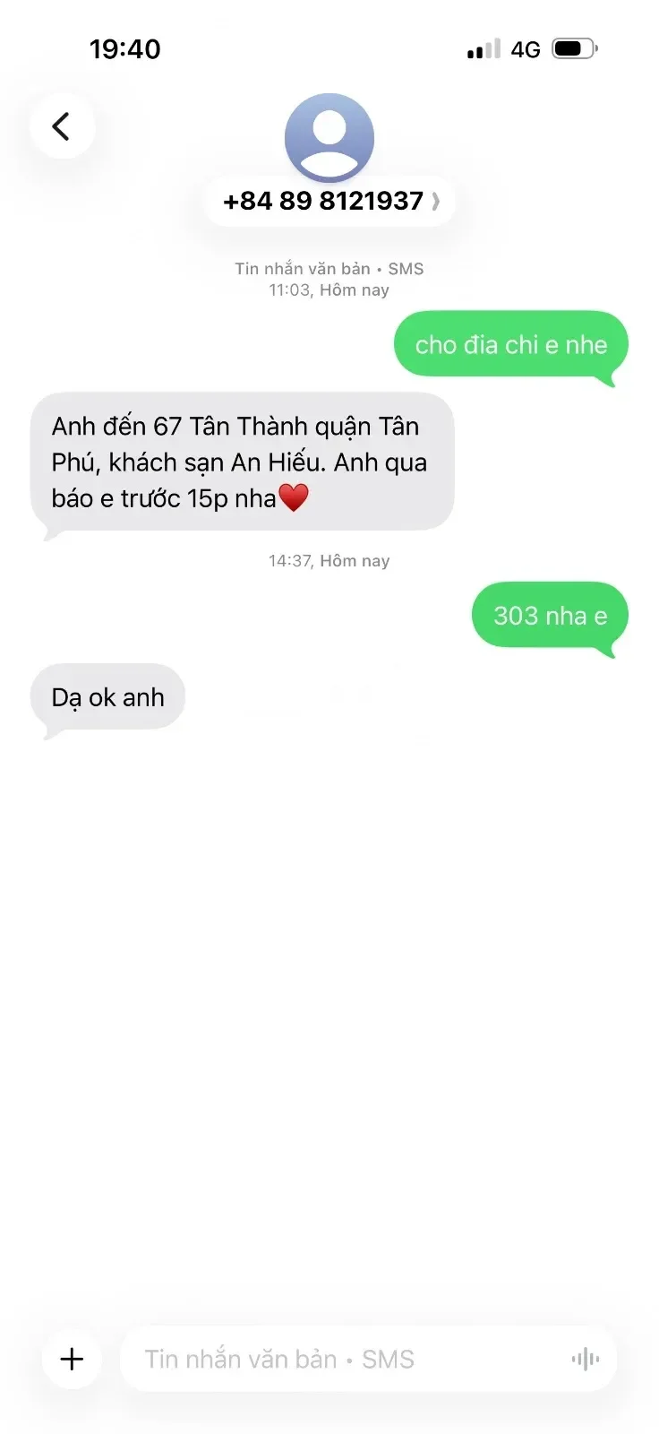 Ảnh checker thanhhung99 chụp khi gặp Anh Thư Xinh Đẹp Ngoan Hiền Chiều Khách  (ảnh 1/4)