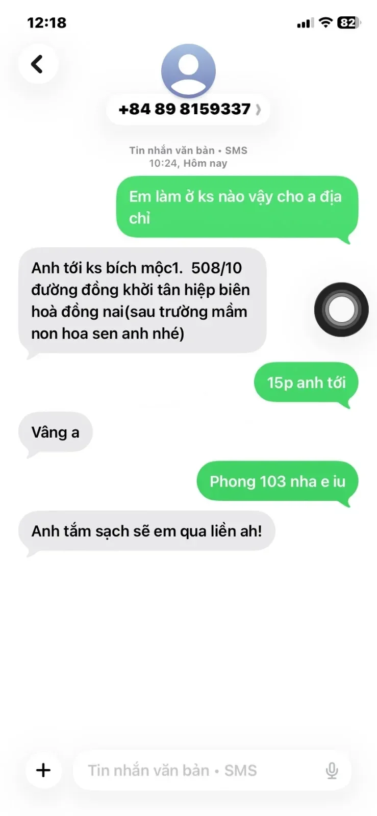 Ảnh checker Phuc022 chụp khi gặp Ngọc Hân nhiệt tình chiều khách  (ảnh 4/4)