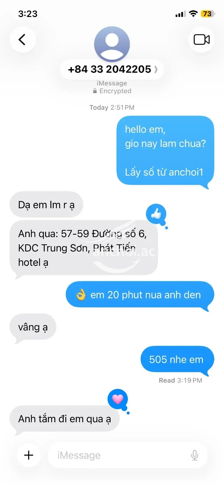 Ảnh checker Anh7  chụp khi gặp ❤️ Mai Anh ❤️ xinh xắn đáng yêu chiều khách hết nấc (ảnh 1/3)
