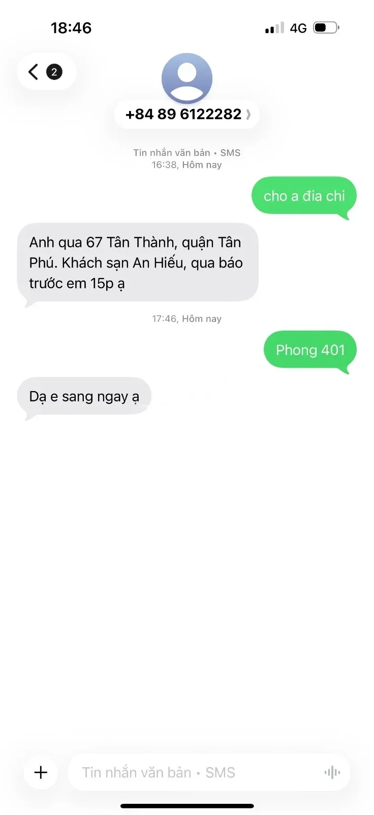 Ảnh checker trungchi1117 chụp khi gặp CUM ALO cia BỐI NHI lolite NHỎ NHẮN TRÊ TRUNG GÁI ĐÔI MƯƠI (ảnh 1/4)