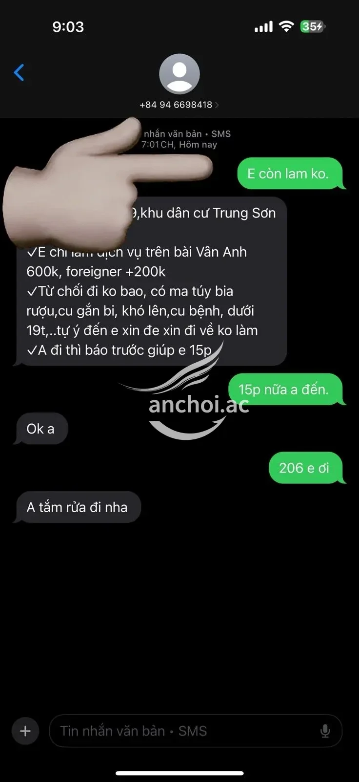 Ảnh checker Richie chụp khi gặp VÂN ANH - DA TRẮNG - DÁNG XINH - CHIỀU KHÁCH HẾT MÌNH (ảnh 3/4)