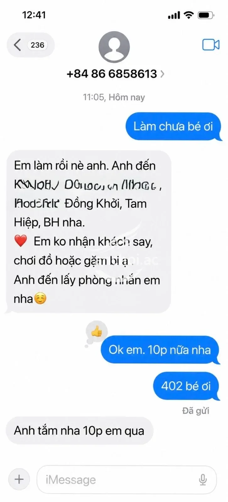 Ảnh checker Bungalo chụp khi gặp TIỂU VŨ ❤️ DÂM NỮ DỄ THƯƠNG ❤️ YÊU CHIỀU KHÁCH (ảnh 4/4)
