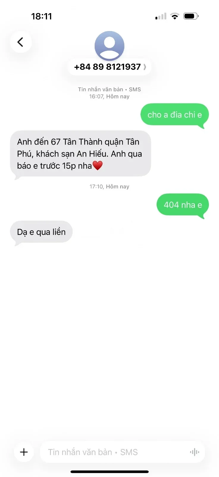 Ảnh checker hoainam93 chụp khi gặp Anh Thư Xinh Đẹp Ngoan Hiền Chiều Khách  (ảnh 3/4)