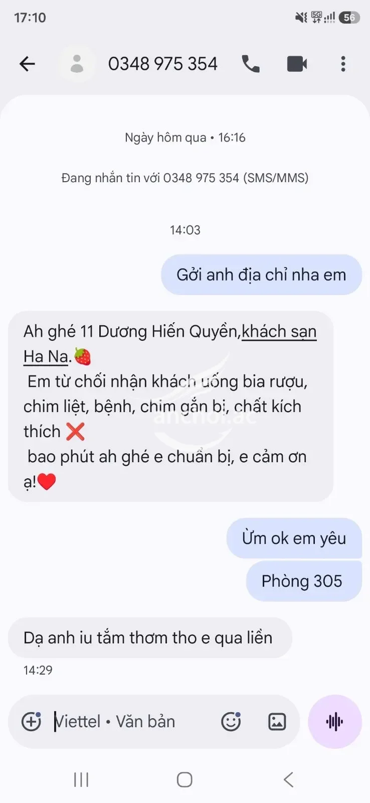 Ảnh checker Viên sùng hoán chụp khi gặp New Kim Anh✨Xinh Đẹp Tuyệt Vời Vú Bự Mông Công Mộng Nước (ảnh 5/5)