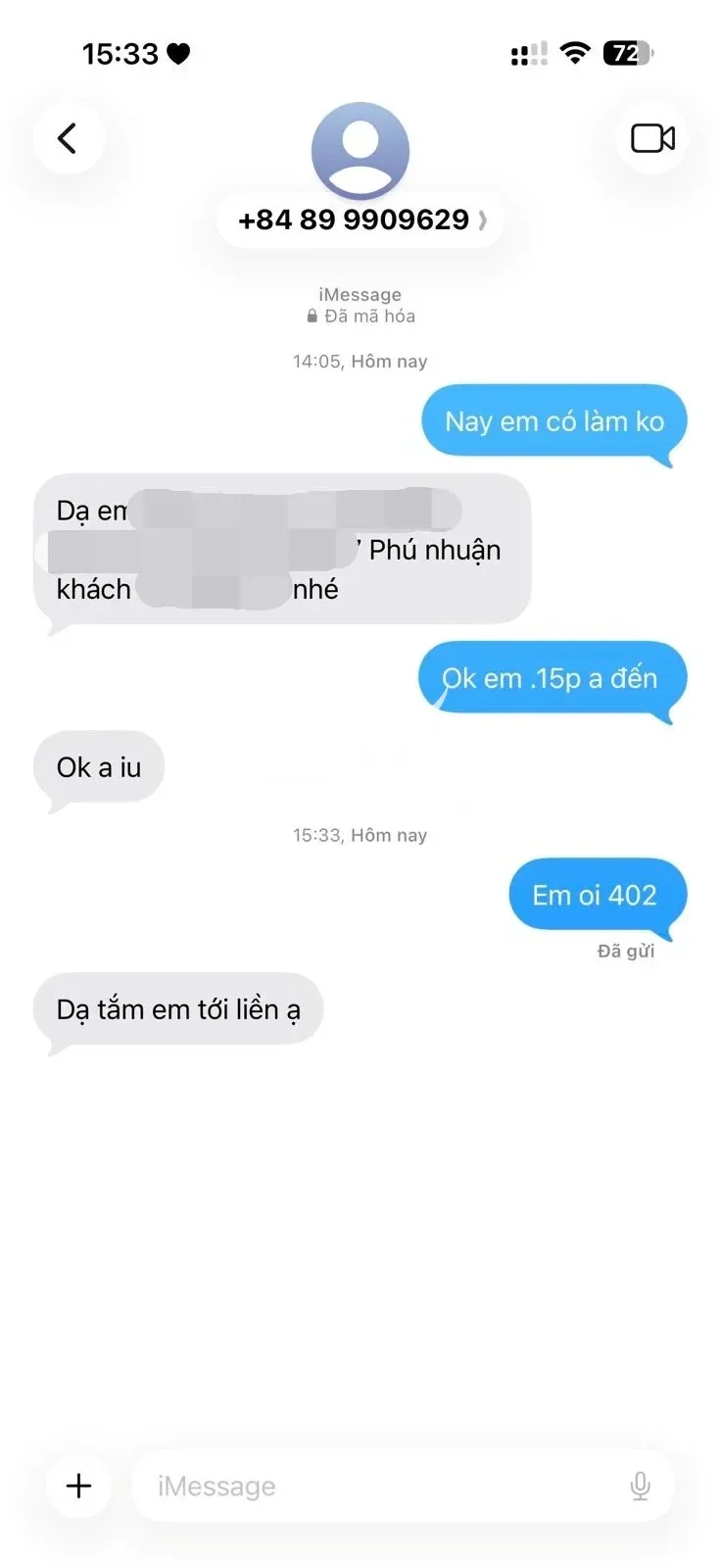 Ảnh checker Nhị Lang chụp khi gặp LY LY - GÁI DÂM MÔNG TO VÚ BỰ CHIỀU KHÁCH (ảnh 2/5)