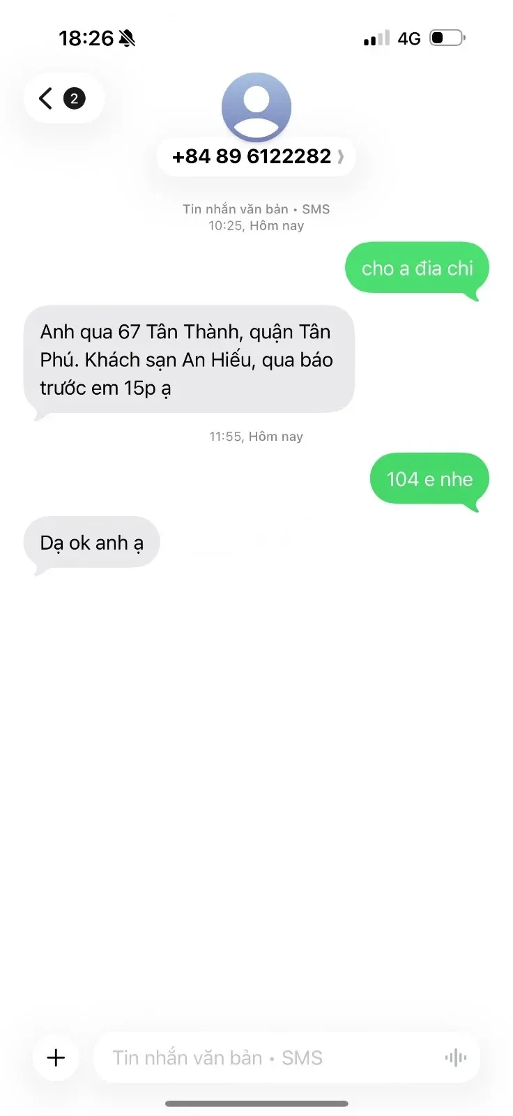 Ảnh checker bachvu chụp khi gặp CUM ALO cia BỐI NHI lolite NHỎ NHẮN TRÊ TRUNG GÁI ĐÔI MƯƠI (ảnh 2/3)