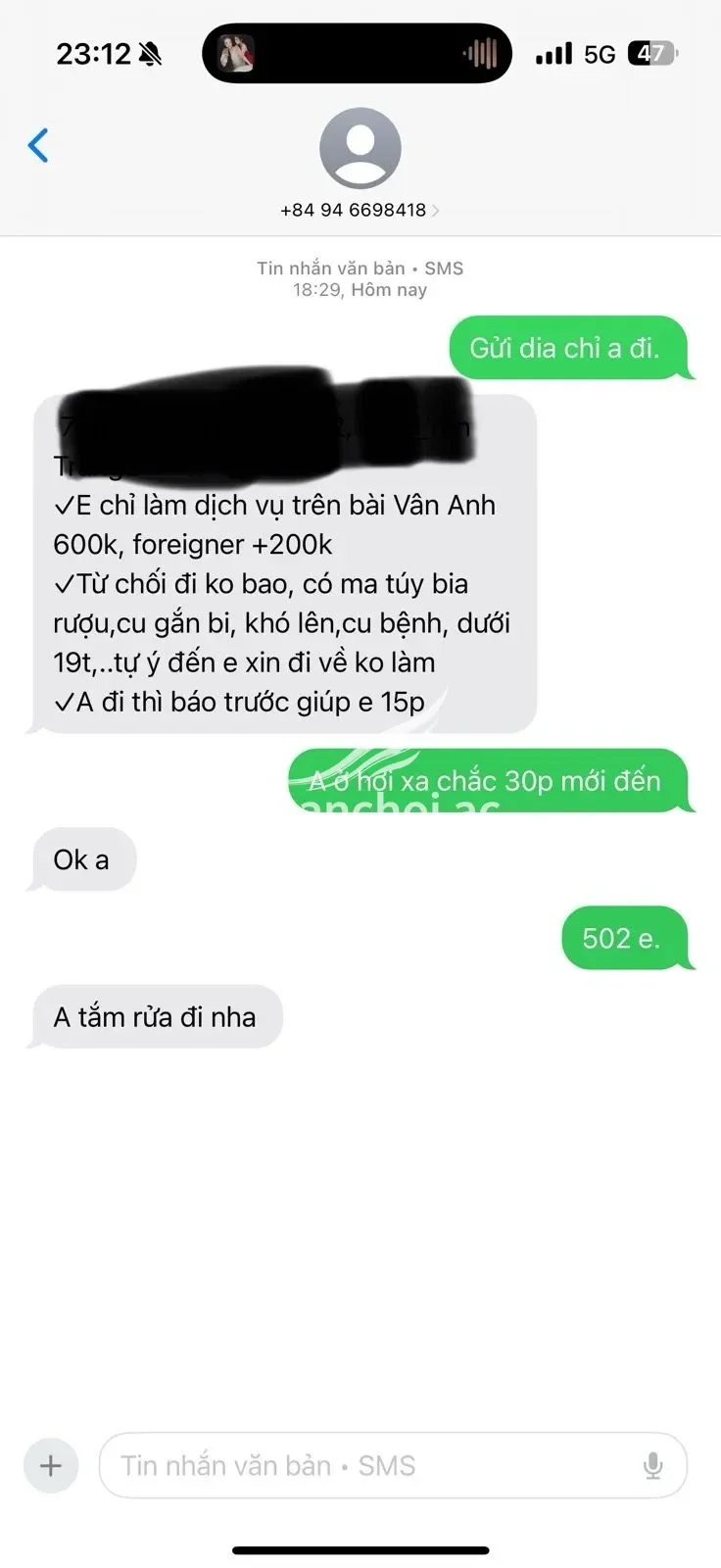 Ảnh checker Bonsaibaby chụp khi gặp VÂN ANH - DA TRẮNG - DÁNG XINH - CHIỀU KHÁCH HẾT MÌNH (ảnh 4/4)