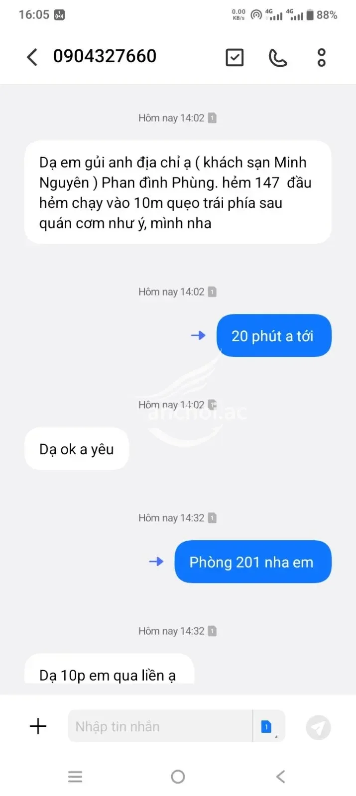 Ảnh checker lephong chụp khi gặp ❤️ KIM NGÂN❤️ DÂM NỮ DÁNG XINH CHIỀU KHÁCH  CỰC TÌNH CẢM (ảnh 5/5)