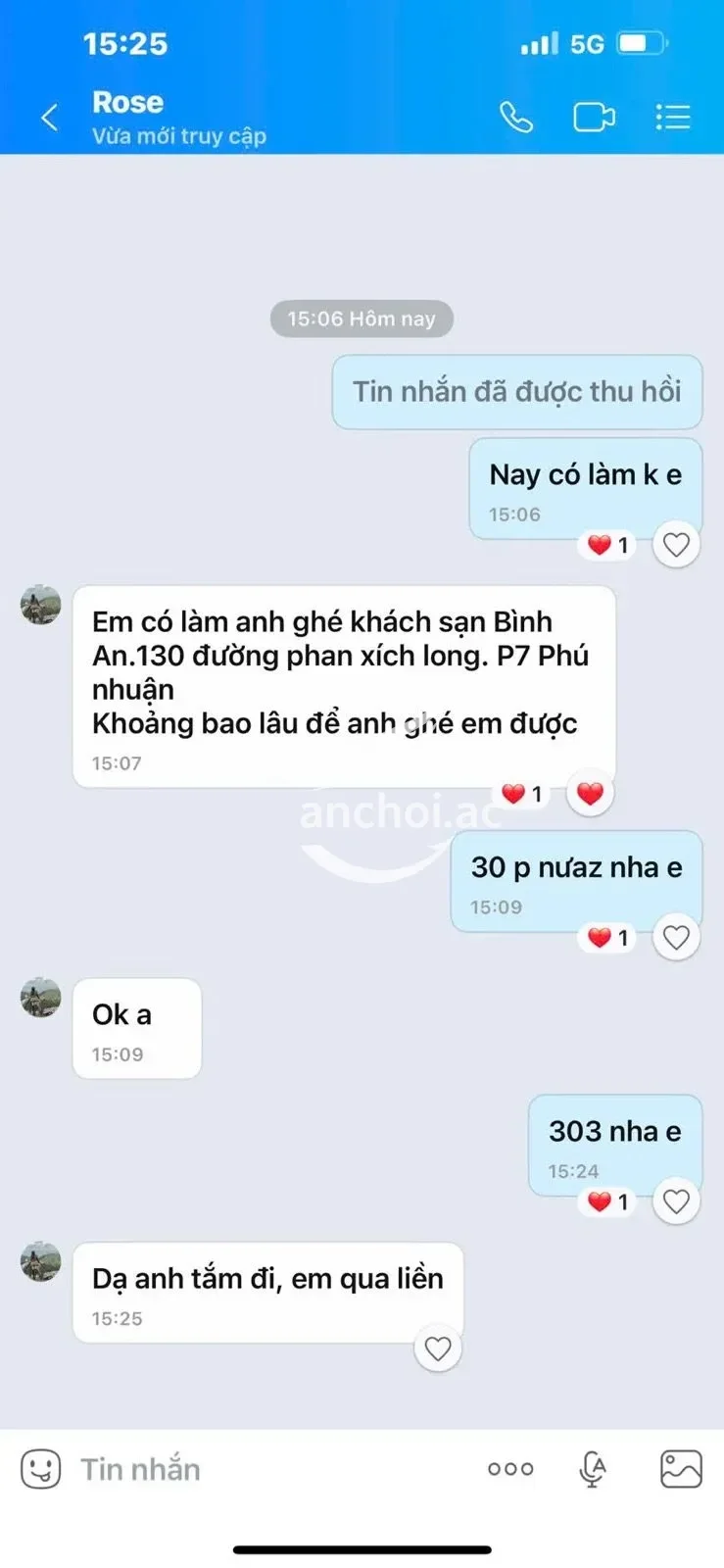 Ảnh checker Căng Cọt Size XL chụp khi gặp LY LY - GÁI DÂM MÔNG TO VÚ BỰ CHIỀU KHÁCH (ảnh 3/5)