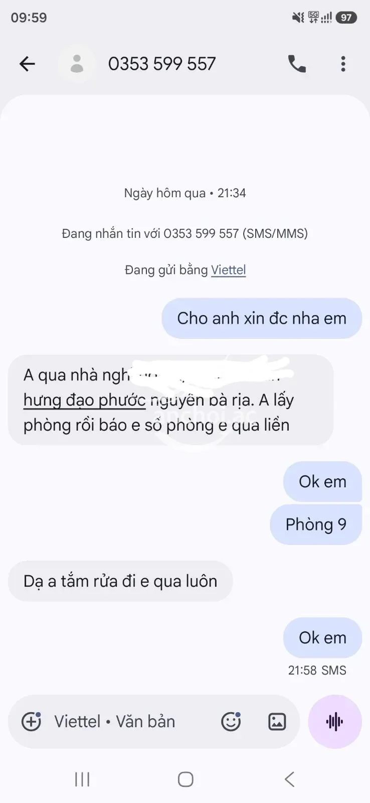 Ảnh checker Hoàng Kỳ chụp khi gặp TRÂM ANH CLATSSIC  LOLITE RẤT DÂM (ảnh 5/5)