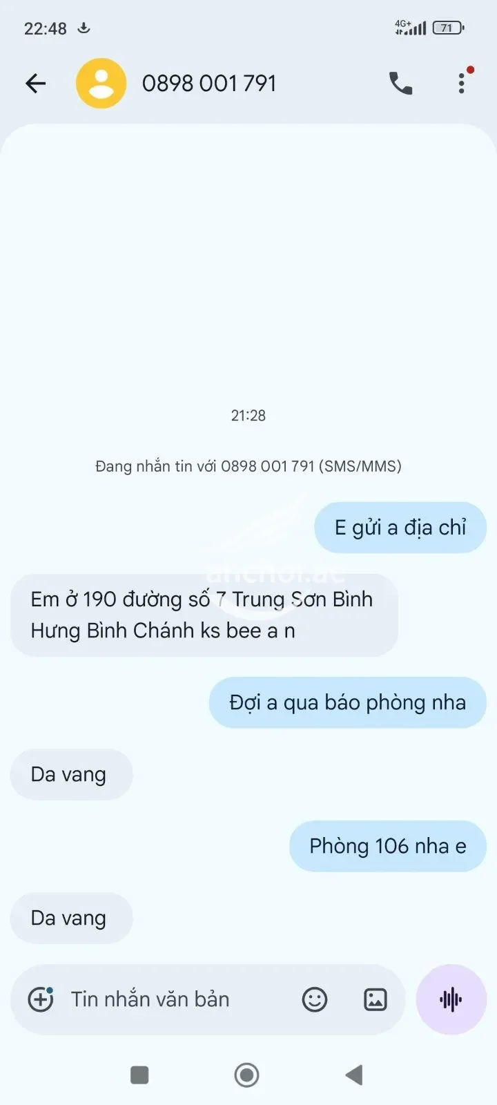 Ảnh checker Jordi chụp khi gặp GÁI XINH DÂM THANH AN _ LÀM TÌNH MAX PHÊ RẤT CHIỀU KHÁCH (ảnh 4/4)