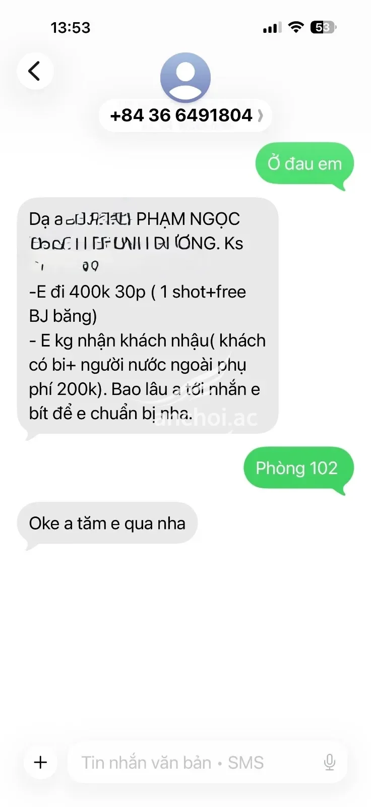 Ảnh checker khangviet129 chụp khi gặp NGỌC BABY _ Vú to thật 100% chuẩn gái miền tây, free BJ băng (ảnh 2/5)