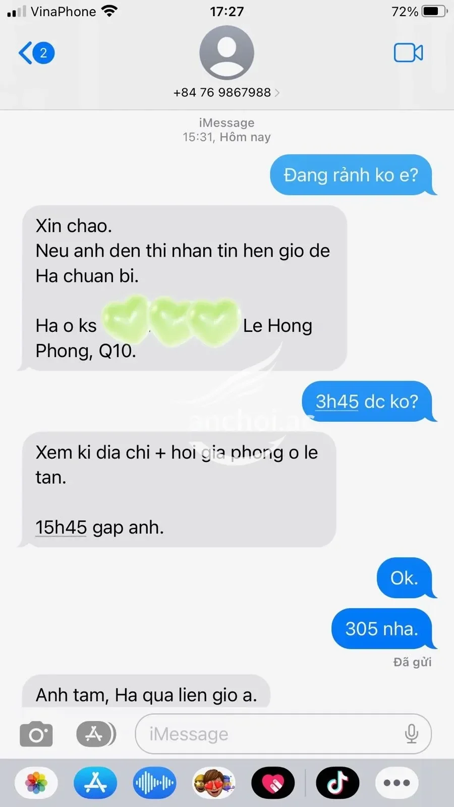 Ảnh checker Tàng Lão Lục chụp khi gặp TRÚC HÀ - SELLER TÀI CHÍNH (ảnh 4/5)