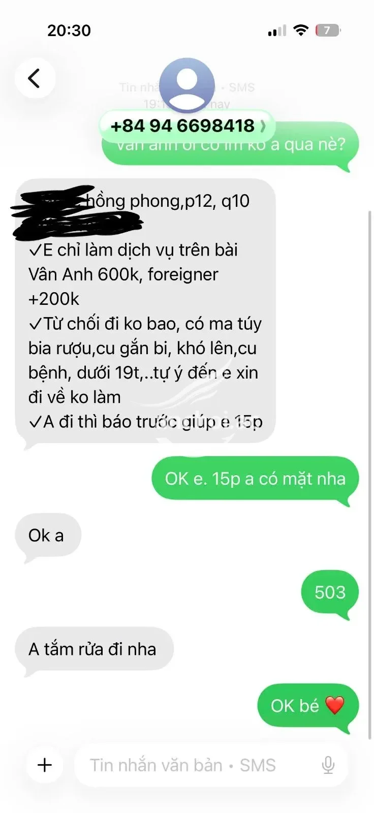 Ảnh checker Cu cửng chụp khi gặp VÂN ANH - DA TRẮNG - DÁNG XINH - CHIỀU KHÁCH HẾT MÌNH (ảnh 4/4)