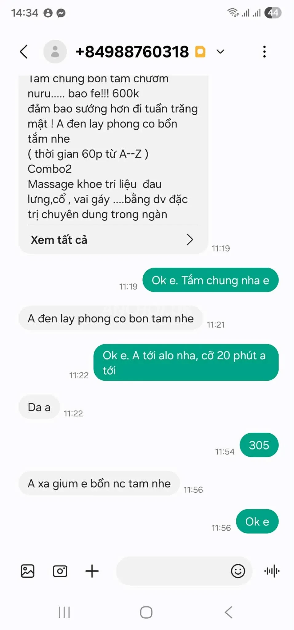 Ảnh checker Bùi đình khánh chụp khi gặp ⭐ VIP. Bảo Kim ❤️ Dịu Dàng Dễ Mến - Phục Vụ Chu Đáo (ảnh 5/5)