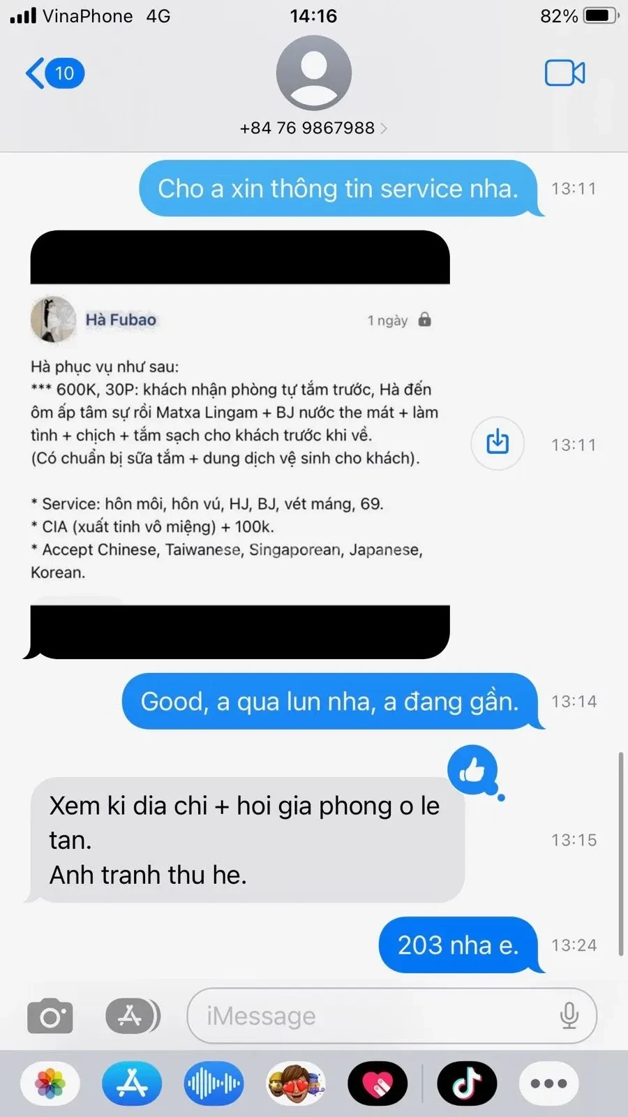 Ảnh checker Checker Lão Làng chụp khi gặp TRÚC HÀ - SELLER TÀI CHÍNH (ảnh 1/4)