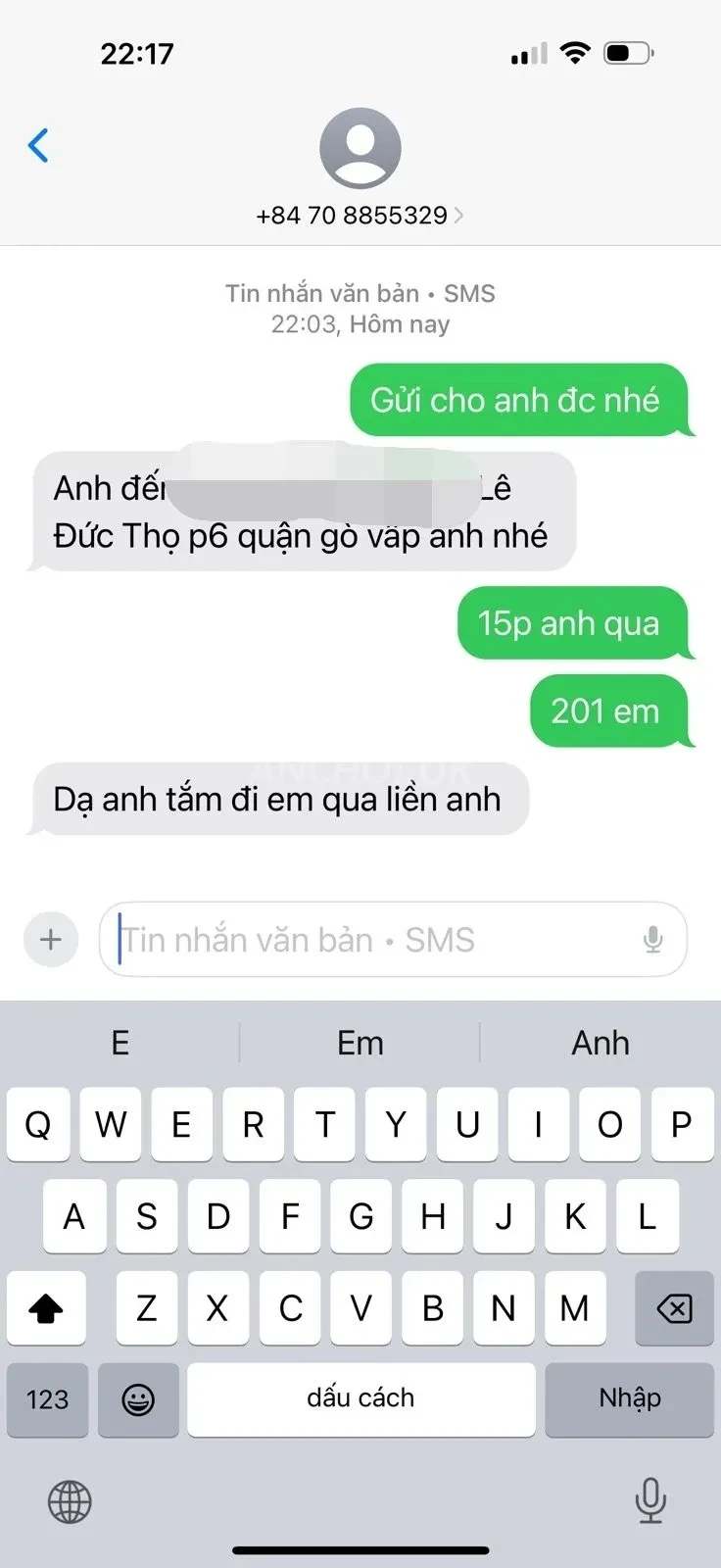 Ảnh checker Thích Massage chụp khi gặp LÊ NHUNG - Nâng niu nhẹ nhàng, ngọt ngào, tình cảm ngực thật 💯 (ảnh 2/4)