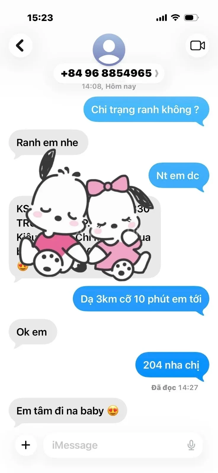 Ảnh checker Quachtrunghieu chụp khi gặp ✨TRANG XINH 💛ĐỆ NHẤT BÍM ĐẸP THẦN DÂM FULL SERVICE (ảnh 5/5)