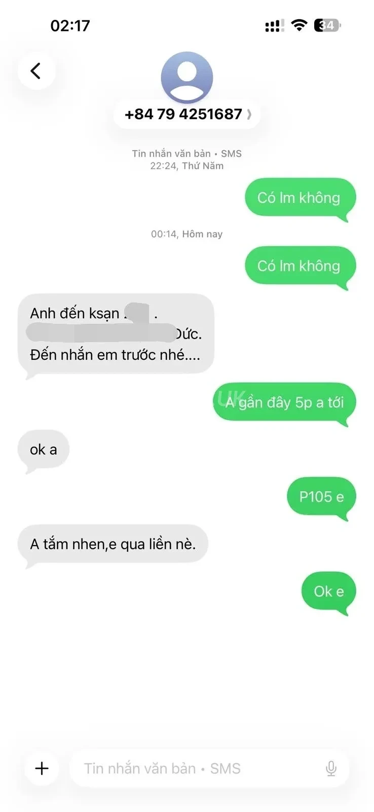 Ảnh checker Richie chụp khi gặp KTV NGỌC TRÂN - HÀNG DÂM MASSAGE CỰC SƯỚNG (ảnh 4/5)