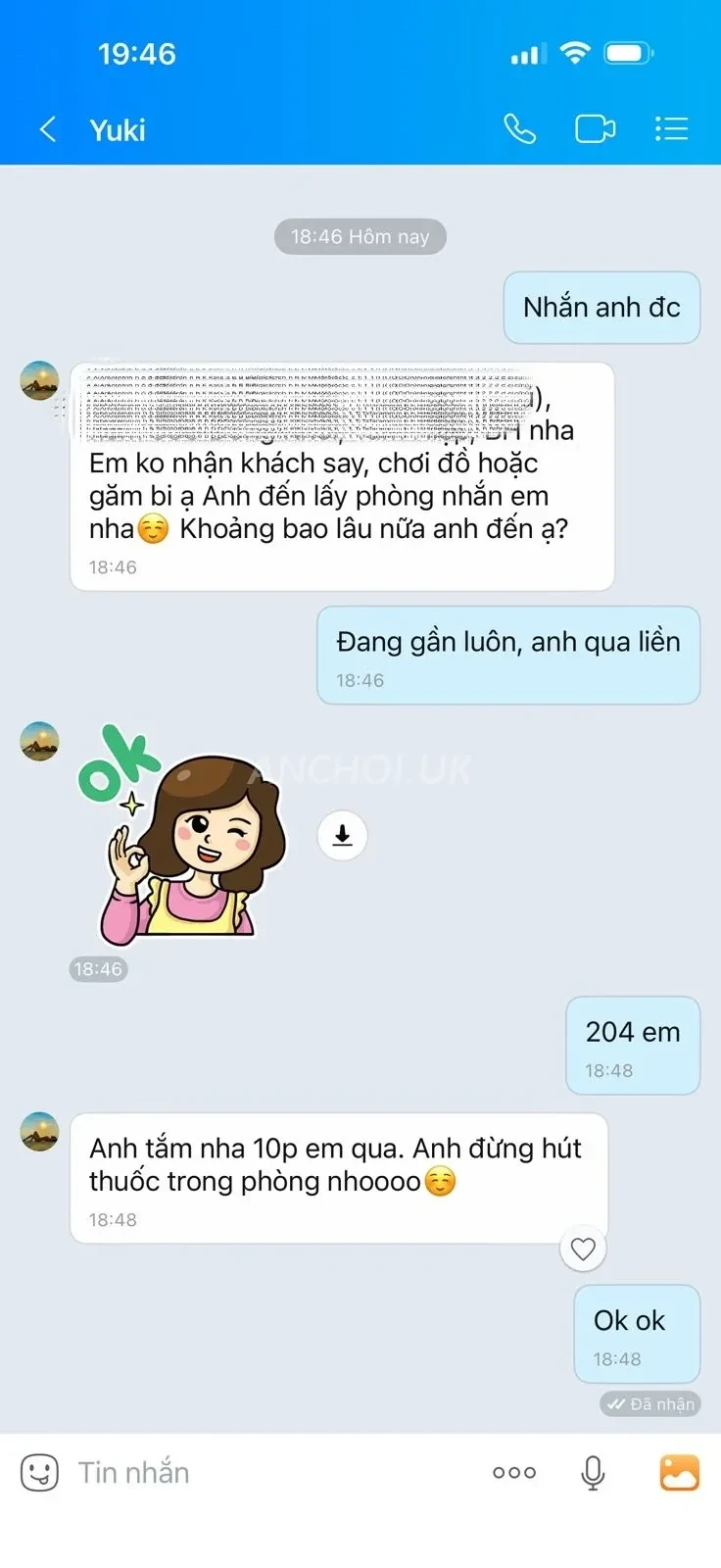 Ảnh checker Vũ Phong chụp khi gặp TIỂU VŨ ❤️ DÂM NỮ DỄ THƯƠNG ❤️ YÊU CHIỀU KHÁCH (ảnh 2/5)