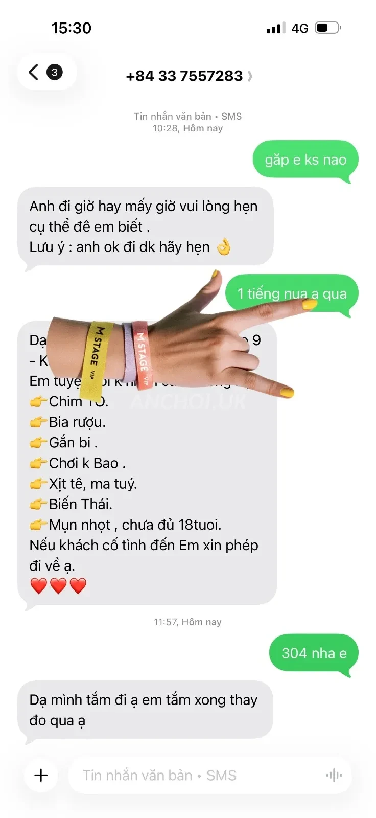 Ảnh checker TuyetNhung chụp khi gặp ❤️Huyền Baby❤️ - XINH ĐẸP QUYẾN RŨ - BODY RỰC LỬA - YÊU CHIỀU TÌNH CẢM - CẢM GIÁC KHÓ PHAI (ảnh 5/5)
