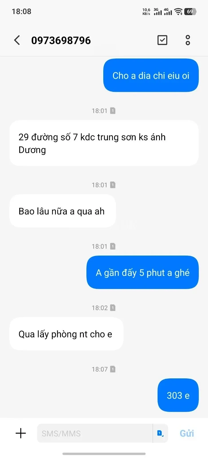 Ảnh checker Noblerabbit chụp khi gặp KHÁNH LINH - GÁI XINH NGỰC TO MÔNG TO NÓNG BỎNG DỊU DÀNG CHIỀU KHÁCH (ảnh 1/5)