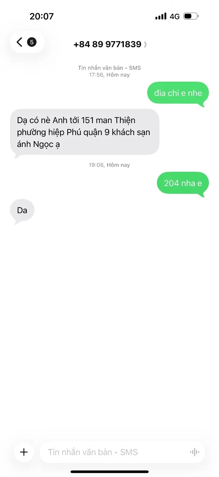 Ảnh checker huynhnhieuminh83 chụp khi gặp Bối Bối 🌸 Siêu Dâm Dễ Thương Nhiệt Tình Chiều Chuộng Hết Mình (ảnh 1/4)