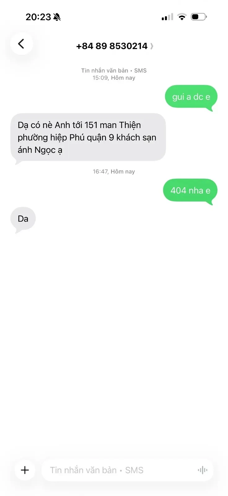 Ảnh checker anhkhoa188 chụp khi gặp Bối Bối 🌸 Siêu Dâm Dễ Thương Nhiệt Tình Chiều Chuộng Hết Mình (ảnh 2/3)
