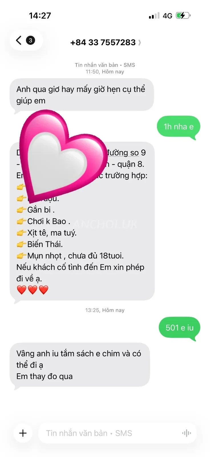 Ảnh checker duongnhathan chụp khi gặp ❤️Huyền Baby❤️ - XINH ĐẸP QUYẾN RŨ - BODY RỰC LỬA - YÊU CHIỀU TÌNH CẢM - CẢM GIÁC KHÓ PHAI (ảnh 4/5)