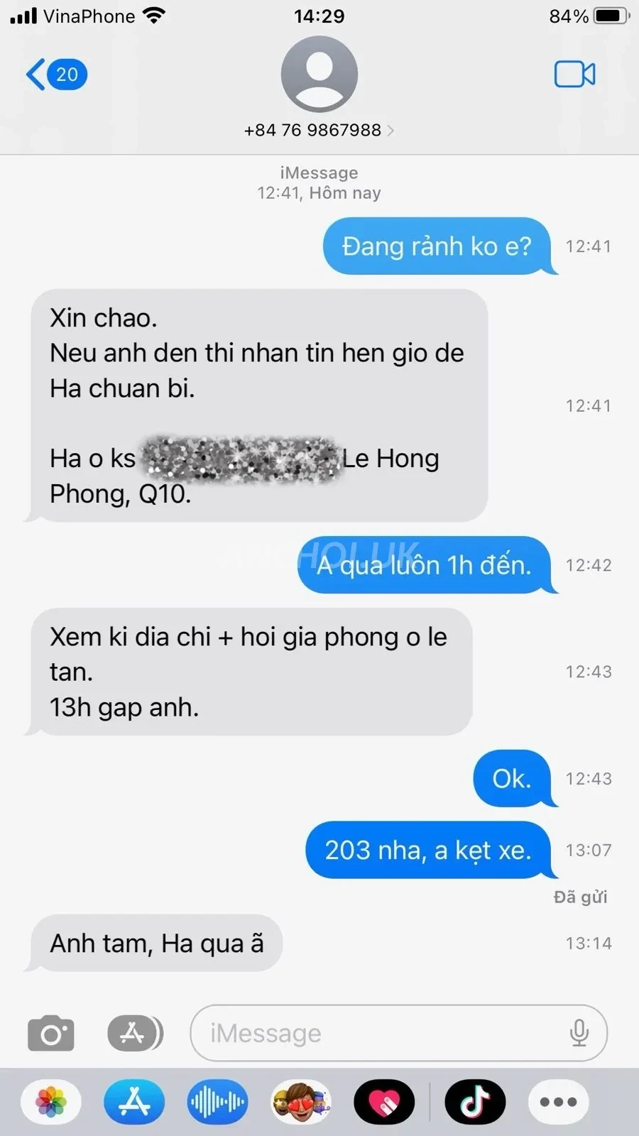 Ảnh checker Ông Khầy chụp khi gặp TRÚC HÀ - SELLER TÀI CHÍNH (ảnh 4/4)