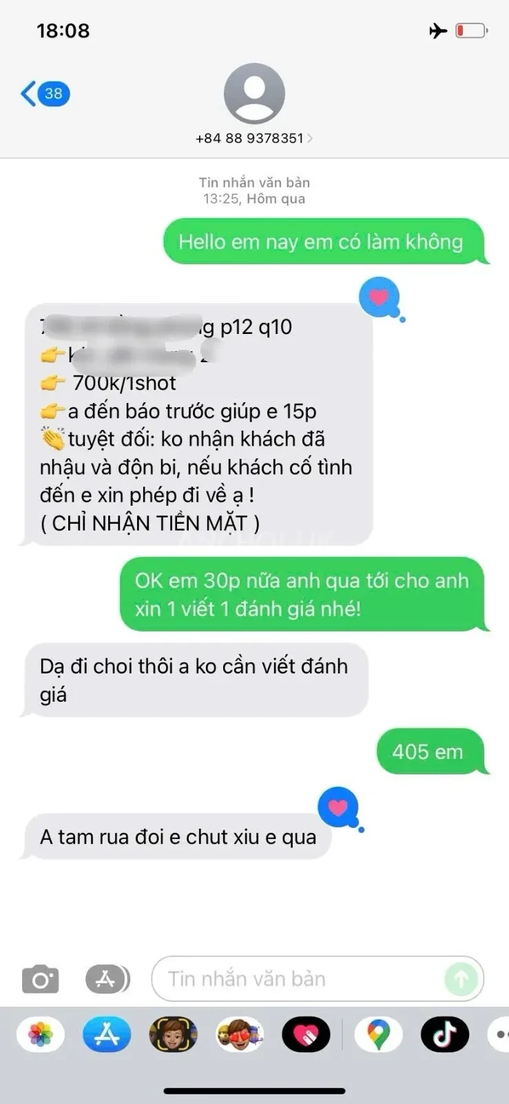 Ảnh checker Vip02 chụp khi gặp  HÀ LINH - - XINH SANG GỢI TÌNH - VÚ TO BODY ĐẸP - KỸ NĂNG LÀM TÌNH CUỐN HÚT (ảnh 1/5)