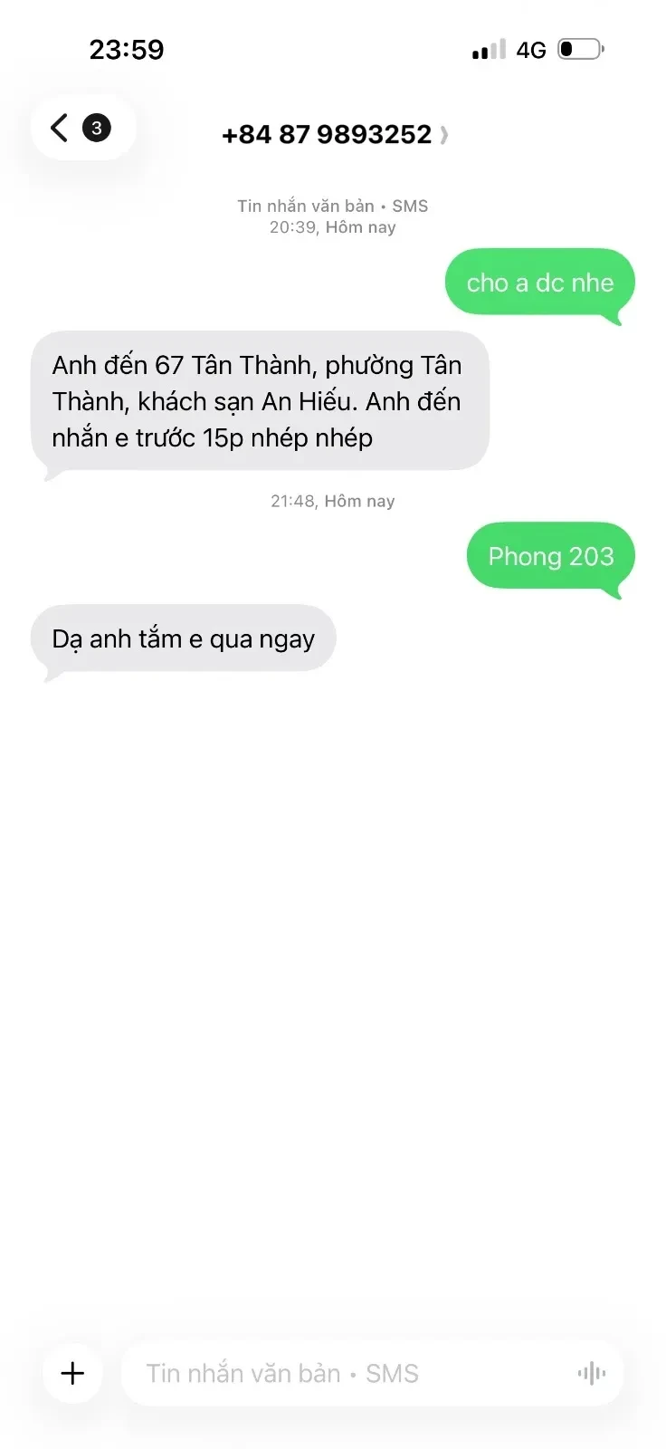 Ảnh checker cuuminhtuhoang chụp khi gặp Anh Thư Xinh Đẹp Ngoan Hiền Chiều Khách  (ảnh 1/3)