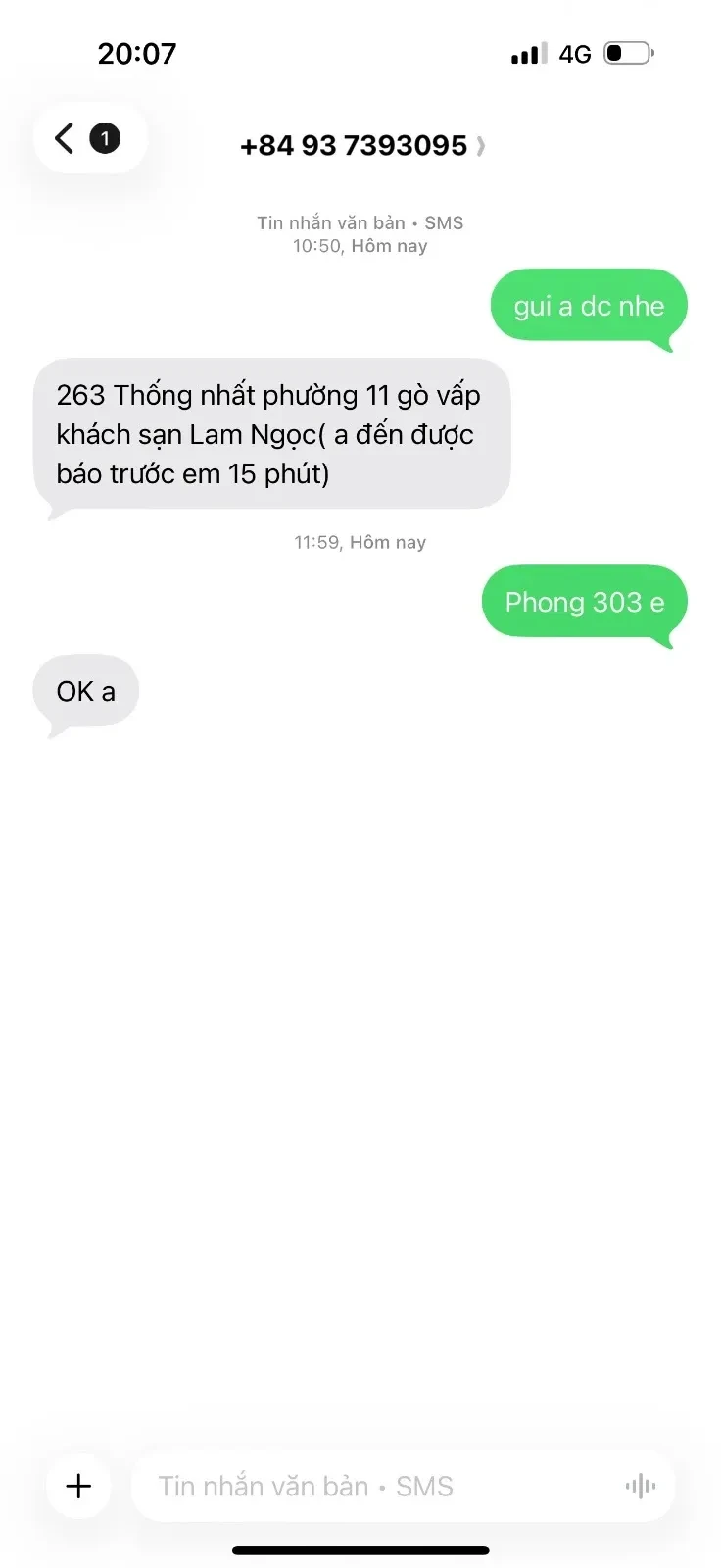 Ảnh checker thienduyen chụp khi gặp Thảo Nhi GÁI GỌI XINH XẮN VÚ KHỦNG DÂM NGON SỐ 1 (ảnh 2/5)